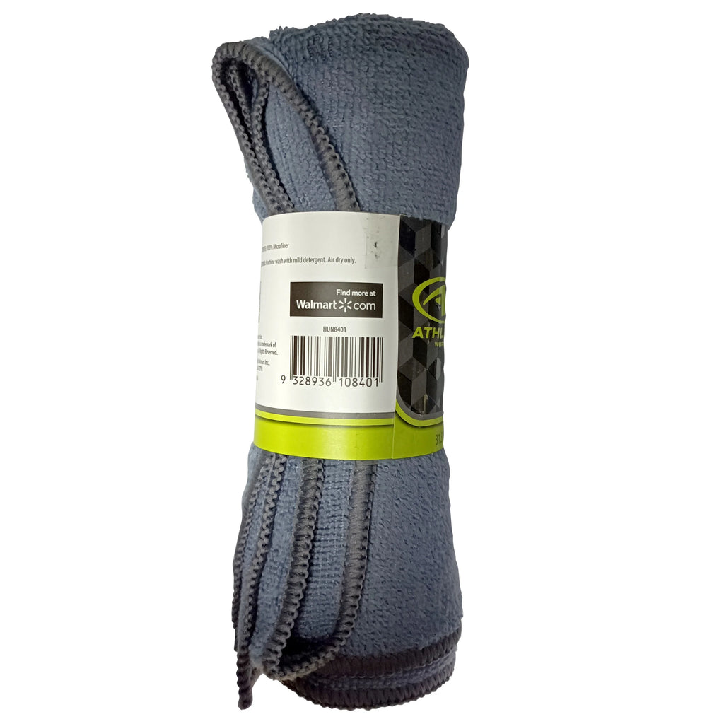 Premium Charcoal Gray Yoga Soft Microfiber Towel - Compact 31.5" x 16" for Ultimate Comfort and Absorbency