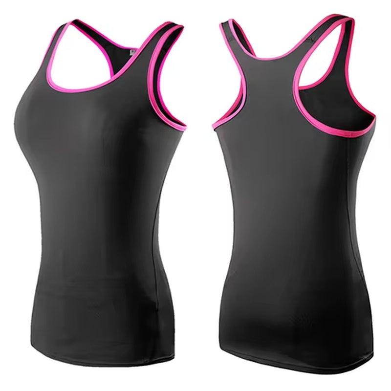 Stylish Black Sleeveless Yoga Top for Women - Perfect Fitness Shirt for Dry Workouts and Sports