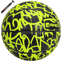 Fantom Graffiti Official Size 7 Rubber Basketball - Perfect for Street and Court Play