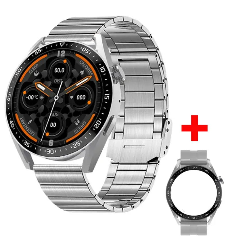 GT3 Pro Smart Watch for Men - 390*390 HD Display, Heart Rate Monitor, Bluetooth Calls, IP67 Waterproof, Sporty Design with DIY Watch Faces