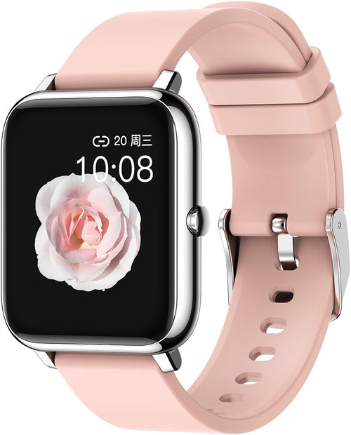 Chic Women's Smart Watch - 1.4" Touchscreen Fitness Tracker with Heart Rate & Blood Pressure Monitor, IP68 Waterproof, Compatible with Android & iOS - Perfect Activity Tracker for Running and Steps
