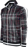 Men's Urban Hip Hop Premium Slim Fit Track Jacket - Trendy Side Taping Sportswear for Streetwear Style
