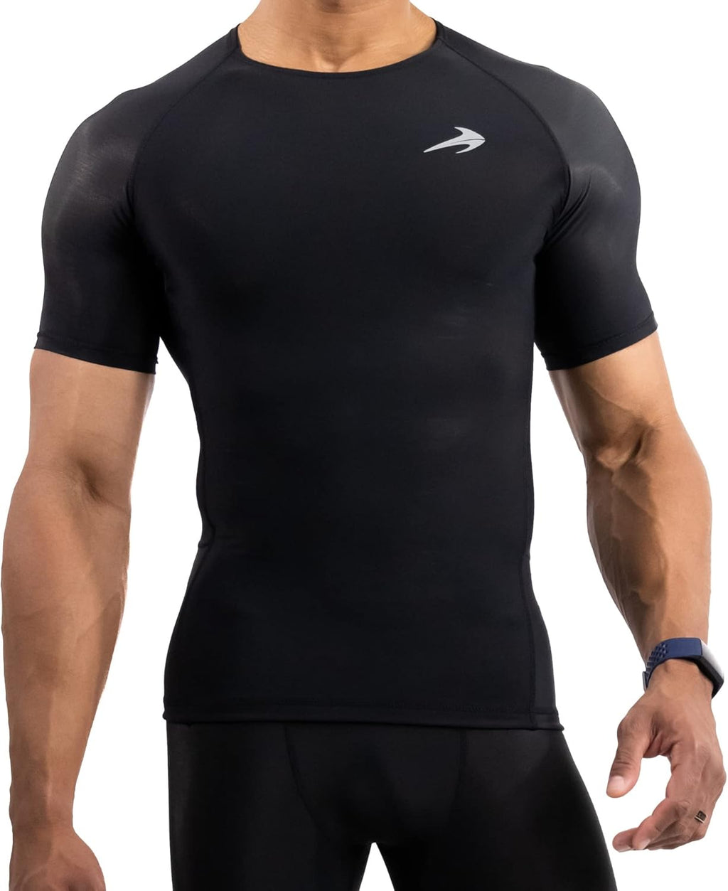 Men's High-Performance Compression Shirt - Ultimate Base Layer for Workouts and Running