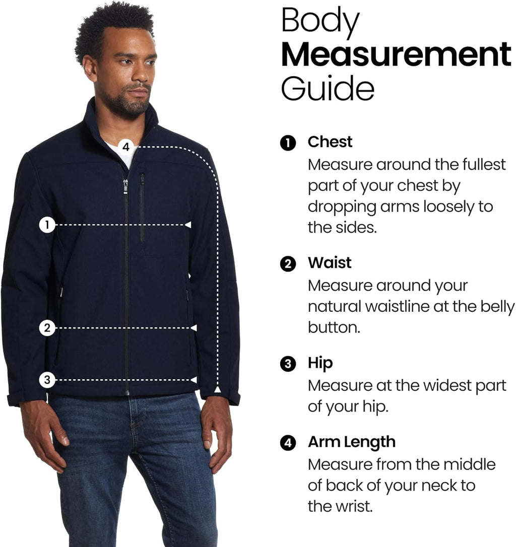 Men's Lightweight Softshell Jacket - Windproof & Waterproof Outdoor Essential