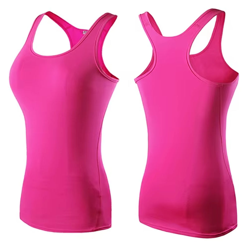 Stylish Black Sleeveless Yoga Top for Women - Perfect Fitness Shirt for Dry Workouts and Sports