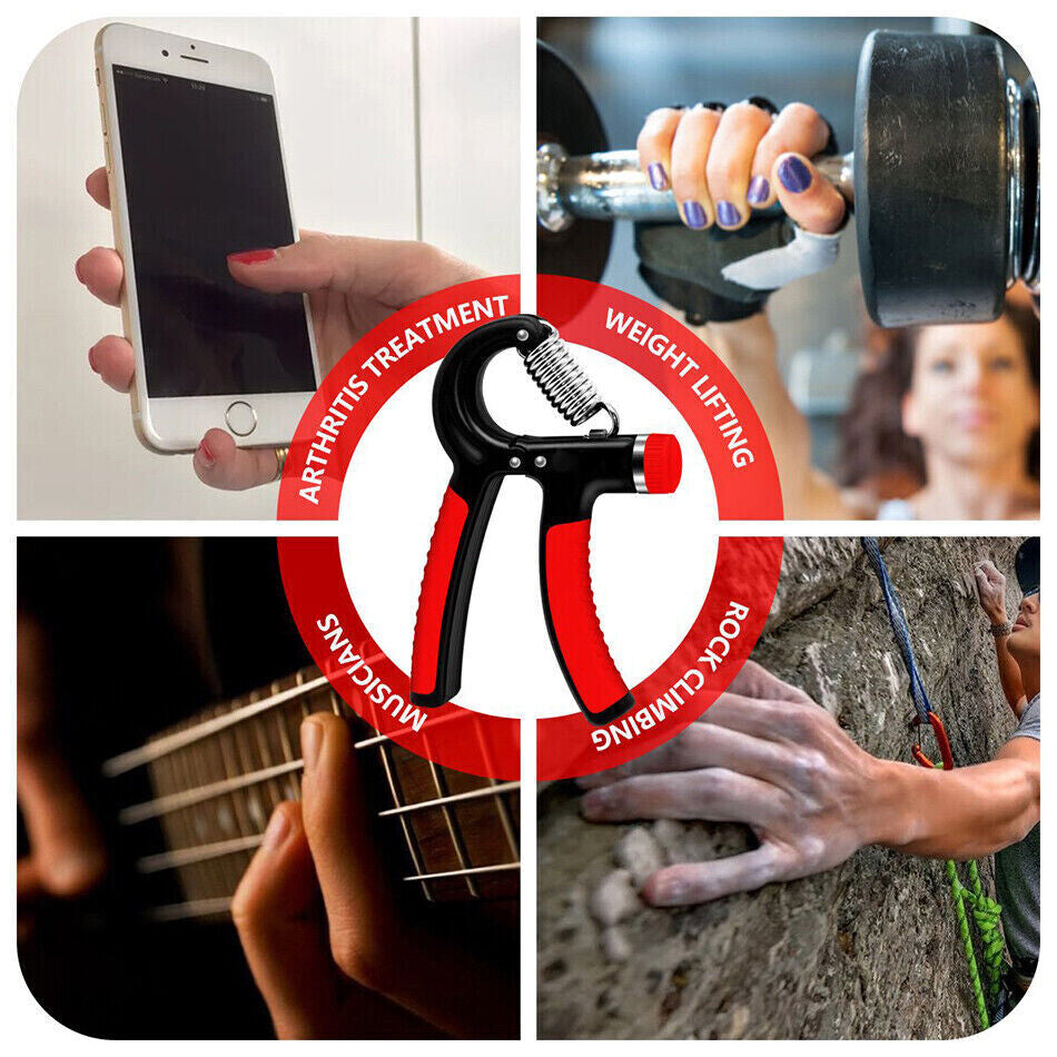 Adjustable Hand Grip Strengthener - Boost Your Grip and Power for Gym Excellence!