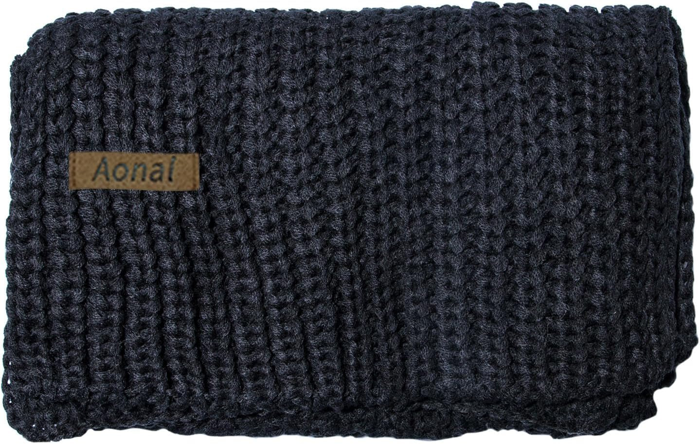 Snug & Stylish Women's Winter Scarf - Luxuriously Thick Chunky Knit for Ultimate Cold Weather Warmth
