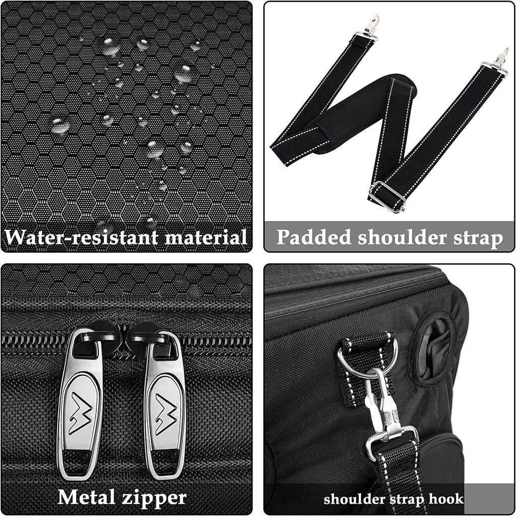 Extra Large Baseball Softball Catcher's Gear Duffle Bag with Vented Shoe Compartment